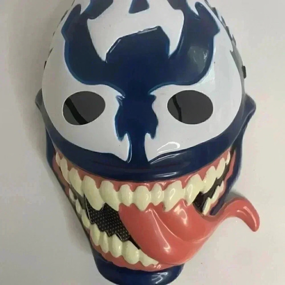 Captain America Halloween Venom Mask for Kids - Picture 2 of 7